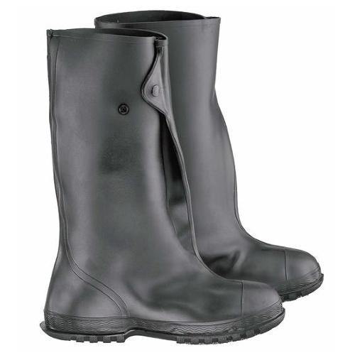 Orchard Valley Supply Waterproof PVC Overshoe with 4-Way Cleated Outsole - 17 in.
